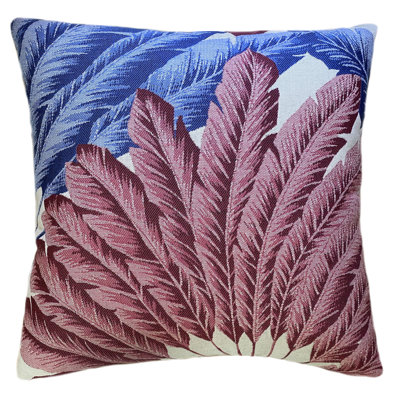Palmetta Square Indoor/Outdoor Pillow Cover & Insert