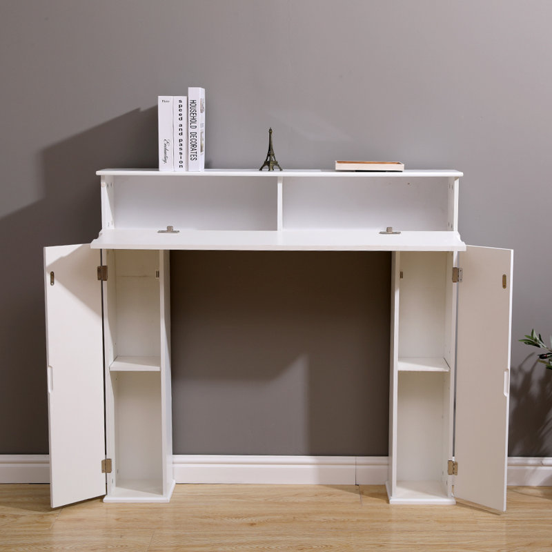 Escobar Wood Fireplace Surround, White