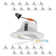 4" Gimbal Selectable CCT Remodel LED Eyeball Lens Retrofit Recessed Lighting Kit
