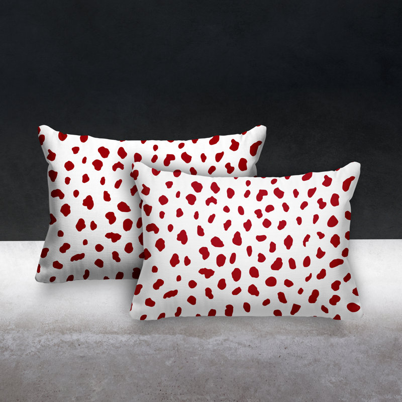 Coussin intérieur / extérieur Lumbar, Rouge