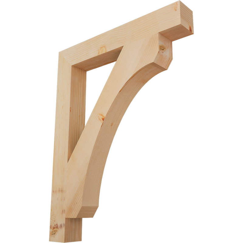 Support à blocs l 3 1/2 po x P 28 po x H 36 po, sapin Douglas, Sapin de Douglas, Lisse, H 36 po x l 3,5 po x P 28 po