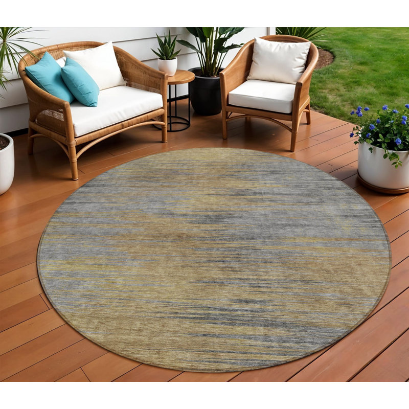 Tapis rond 8 po