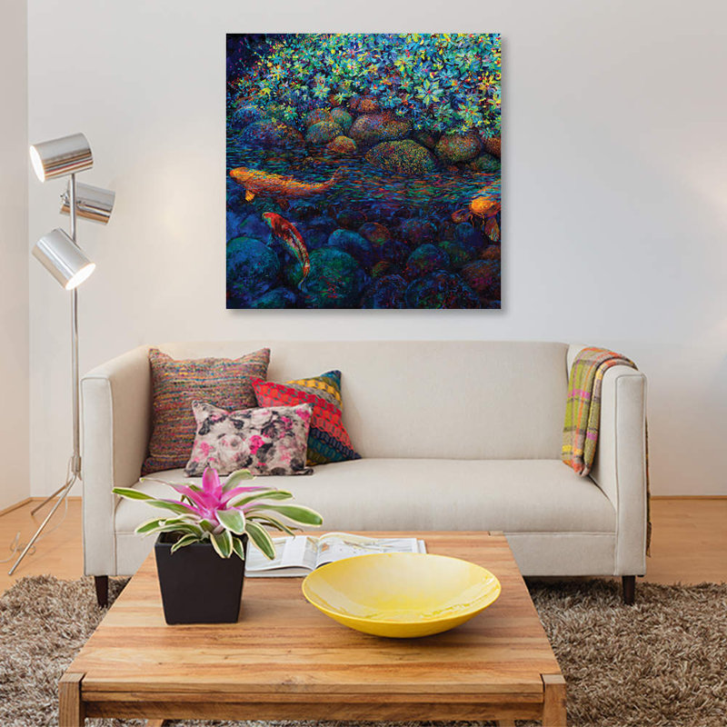 « limerance », reproduction sur toile, H 12 po x l 12 po x P 0,75 po, Toile tendue, Pas de tapis