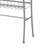 Accent Table, Console, Entryway, Narrow, Sofa, , , Clear Tempered Glass, Silver Metal, Contemporary,