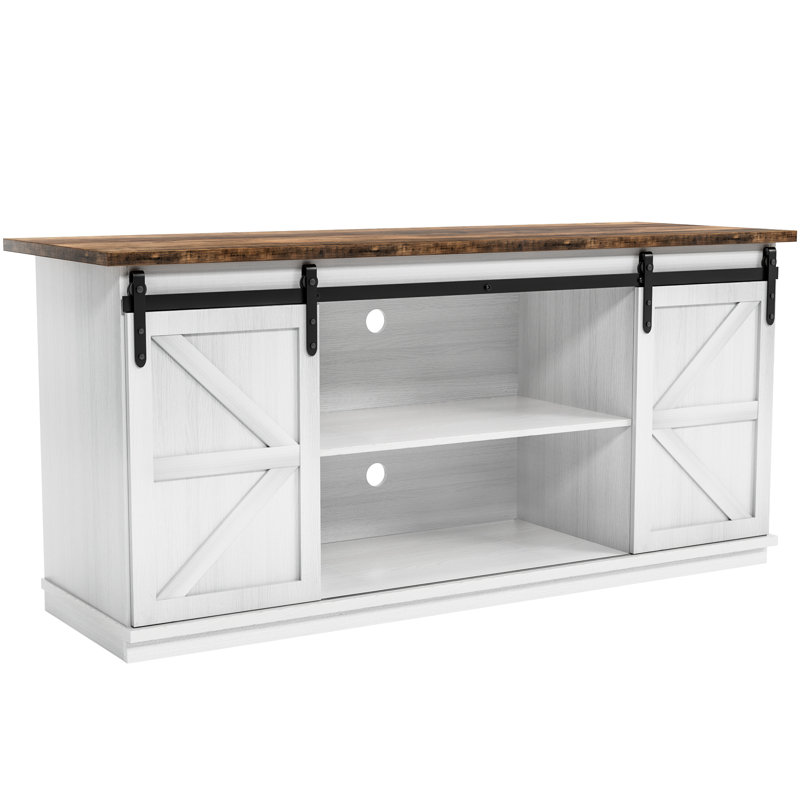 Laurel Foundry Modern Farmhouse Hartin 58'' Media Console & Reviews ...