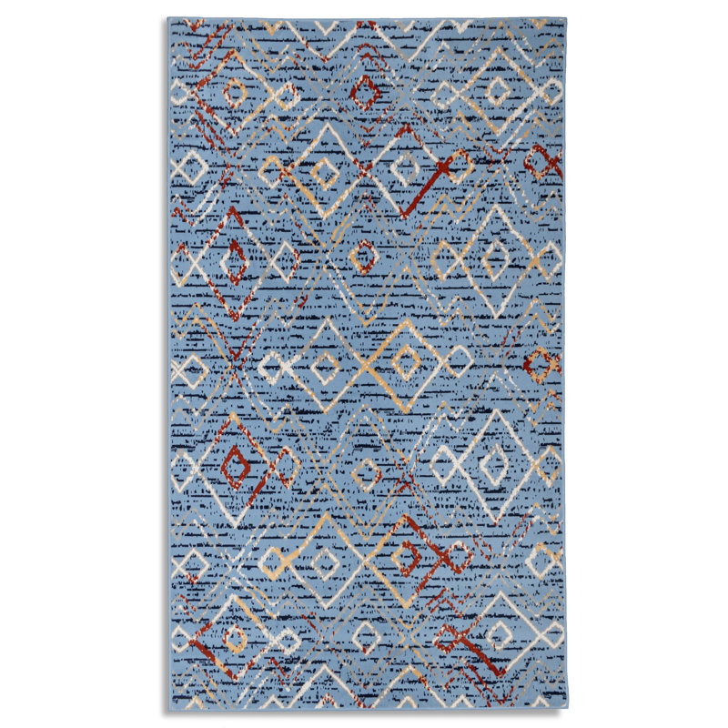 Tapis bleu Mcnaughton, Rectangle 2 pi x 4 pi