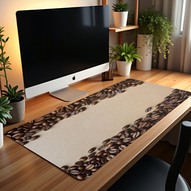 Polyester Desk Pad, 31.5x15.5