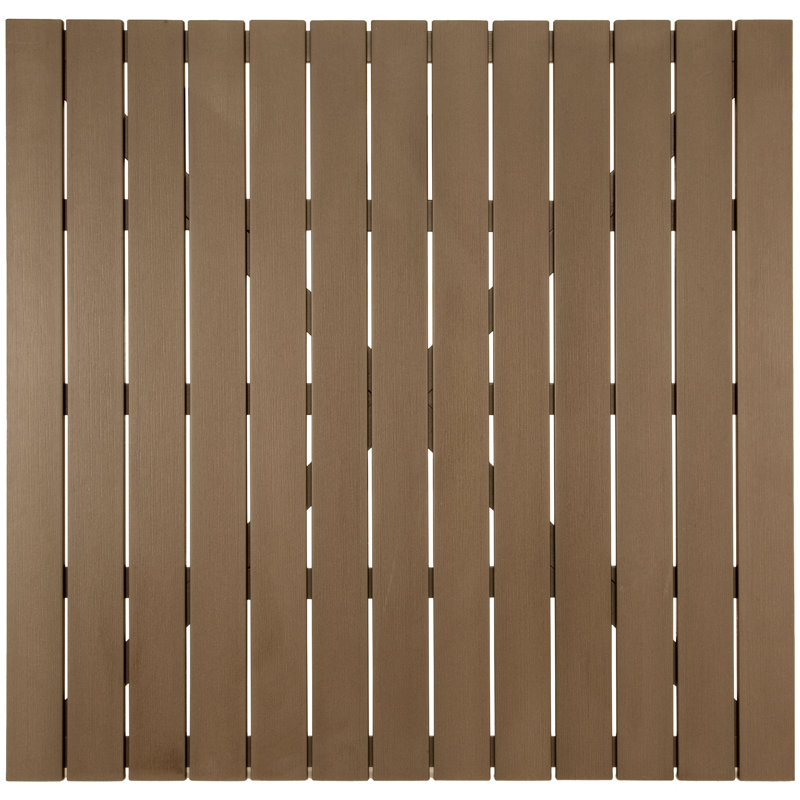 Plateau de table Vienna Vienna, Teck, H 1,25 po x L 24 po x l 24 po