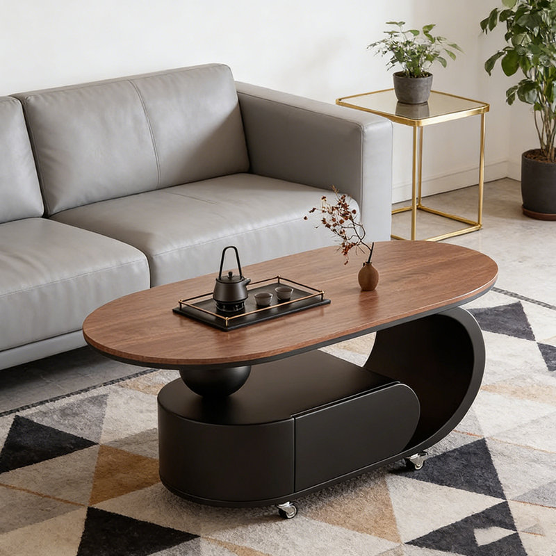 Clute, H 17,71 po x L 35,43 po x l 17,71 po, Noir