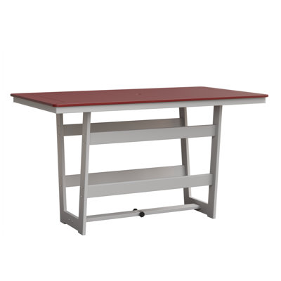 Table de bar rectangulaire Berlin Marine Hudson