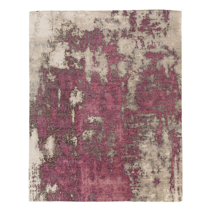 Handmade Wool Area Rug, Rectangle 10' x 14'