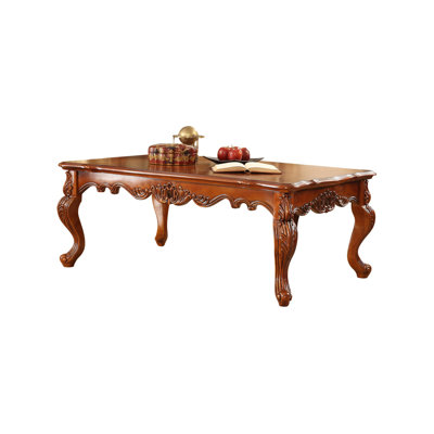 Rectangular Solid Wood Coffee Table Coffee Table
