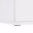 Modern White LED TV Stand with Faux Marble Top & Tempered Glass Storage Console-2037685963
