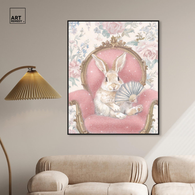 «An Aristobun Canvas» par Art Remedy, H 46 po x l 37 po x P 1,8 po, Cadre flottant noir