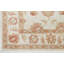 Tapis de chevet beige noué à la main 3 x 3,7 pi pour tapis d'entrée 100% laine