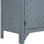 Buffet de rangement bleu marine pour le salon. + Armoire de bureau Ustyle ajustable en placage de pin bleu marine. Rangement spacieux
