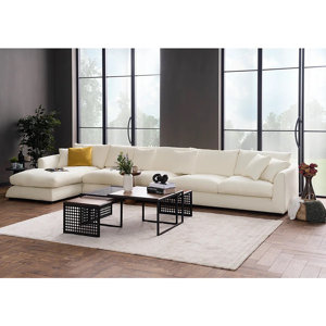 Latitude Run® Delaia Upholstered Sectional | Wayfair