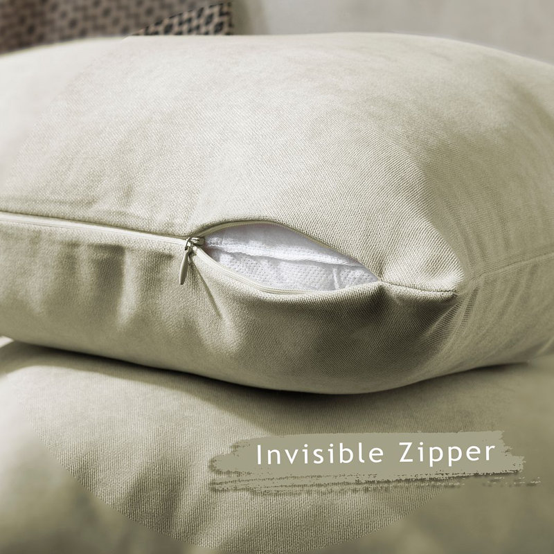 Cushion Cover, Square 55cm, Ivory