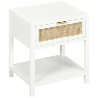 Table de chevet en bois manufacturé Crossville
