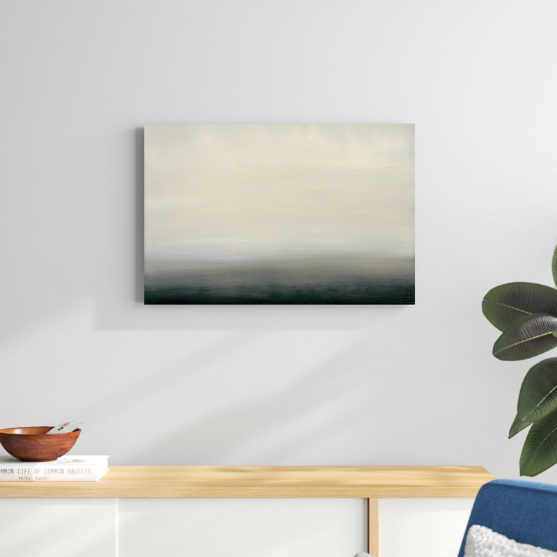 «Ocean Tide VIII» par Sharon Gordon - peinture sur toile tendue, H 20 po x l 30 po x P 1,25 po