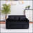 Versatile Pull-Out Sleeper Sofa with Adjustable Backrest and High-Density Foam for Comfort and Space Efficiency