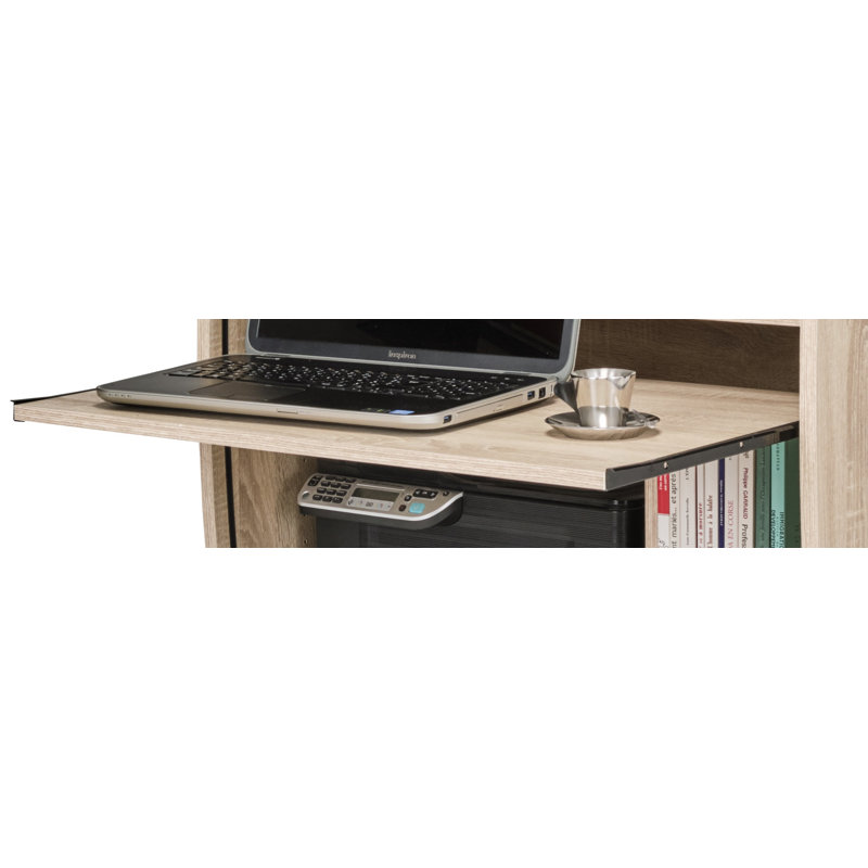 Holms 1 -Door 2 -Shelf, Oak/Black