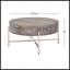 Table basse à tambour avec 1 tiroir