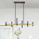 Arkeem 6 - Light Dimmable Linear Chandelier