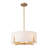 Lolanda 8-Light Dimmable Fabric Drum Pendant-880897396
