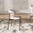 Stone Round Dining Table Set With 4/6 Premium Solid Wood Leather Upholstered Dining Chairs For Kitchen/Dining Room-1663682359-1663007667-1663682363