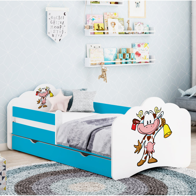 Kayson Cabin Bed Themed Beds, Blue, 70cm x 140cm