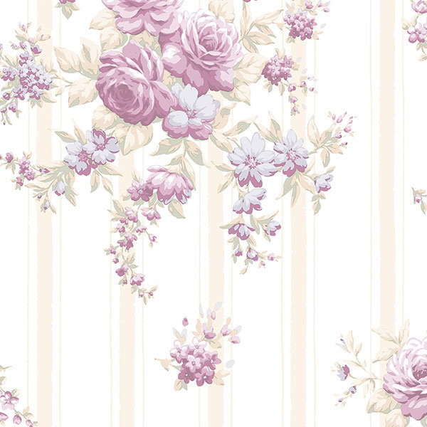 Burkhead 32.7' x 20.5" Bouquet Floral Wallpaper Ophelia & Co. 