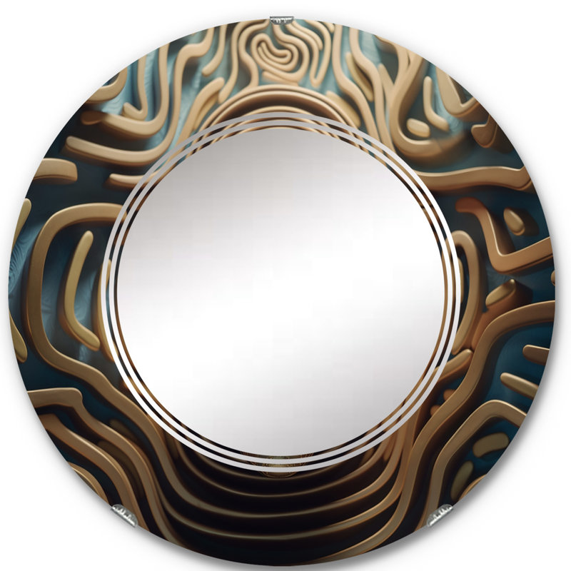 Miroir mural Sebastianne, 24 po x 24 po