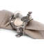 Western Frontier Pewter Cowboy Saddle Napkin Ring