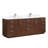 Cloverfield 84'' Double Bathroom Vanity with Cultured Marble Top-93496096-93496099