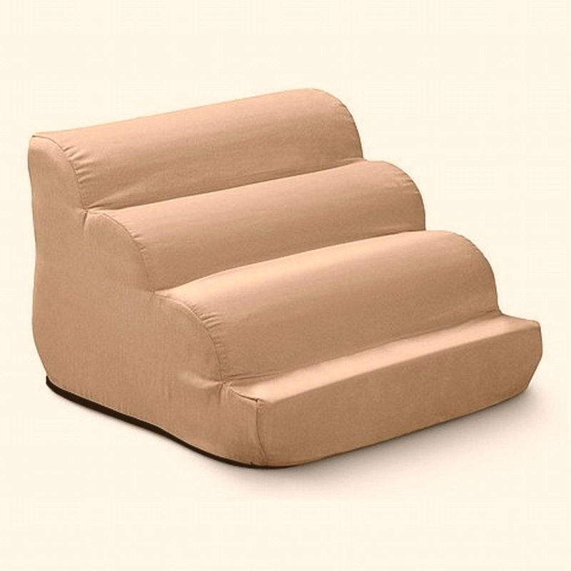 Snoozer Orthopedic Microsuede Stair Railing, Chameau, Petit (H 14 po x l 21 po x P 20 po)