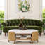 Chesterfield en velours à accoudoirs arrondis Joannes-244337342-218442428