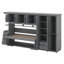 Lit escamotable simple avec bureau, lit escamotable avec armoire de rangement et garde-robe, lit rabattable pour appartements et petits espaces-2111493270