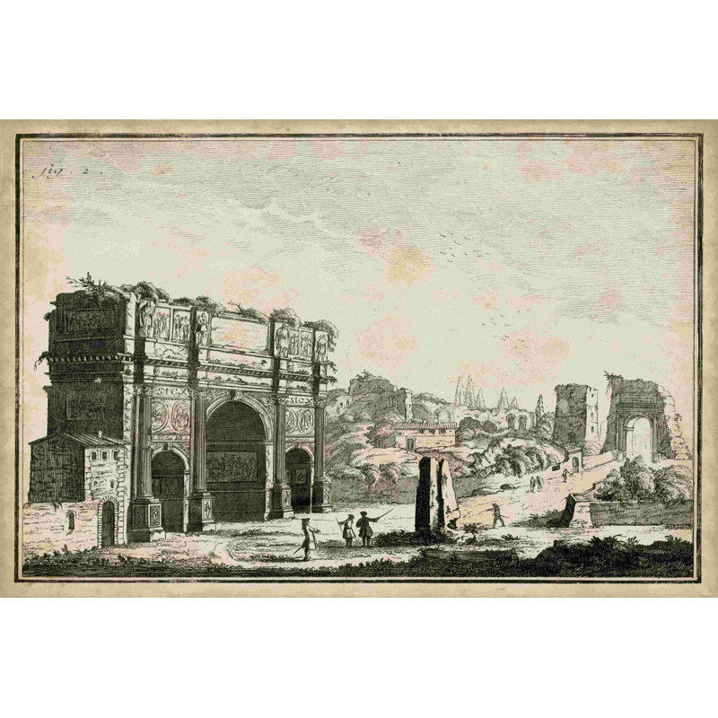 Antiquités romaines II 2855115, H 20 po x l 30 po