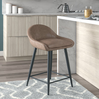 Hallam 24.5" Counter Stool by Mercury Row