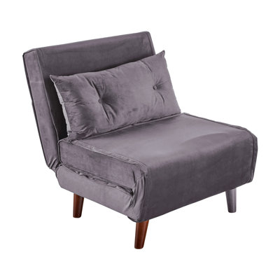 Lonara One Seater Upholstered Single Sofa Bed