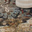Tapis ou tapis de couloir à médaillon 100% polypropylène Collymore-894377073