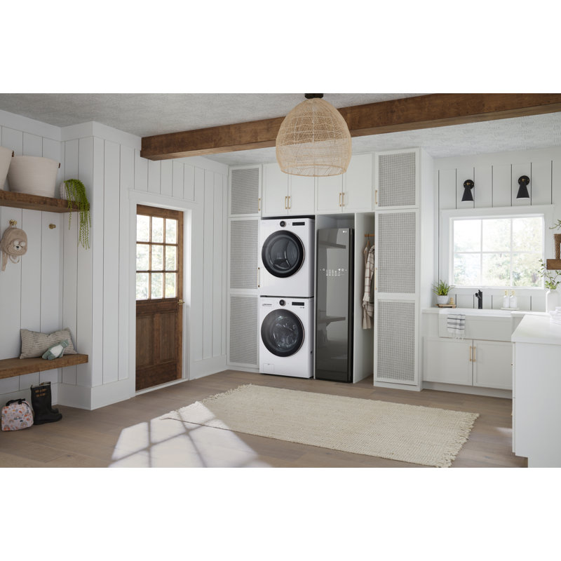 LG Mega Capacity Smart Front Load Energy Star Washer with TurboWash® 360® and AI DD® Built-In Intelligence, 5.0 cu. ft.