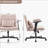 Modern Armrest Office Chair, Computer Desk Chair with Wheels-2027357879