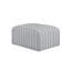 Ryder 90cm Wide Rectangle Striped Pouffe Ottoman-99373051