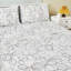 Drap floral en percale de microfibre-1250056735