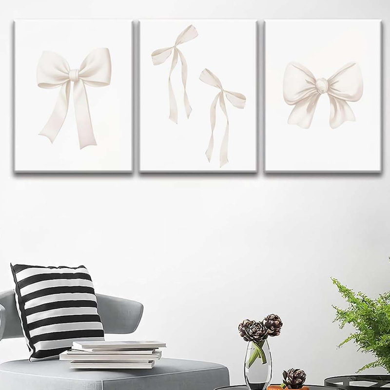 3 Piece Wrapped Canvas Print, 60 cm H x 40 cm W
