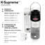 Keurig K-Supreme, avec technologie MultiStream, blanc