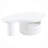 Cloud Coffee Table, Irregular Shape Coffee Table With 1 Dreawer And Shelf For Living Room