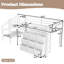 Lit mezzanine simple avec espaces de rangement multiples et lumières intégrées-524193893